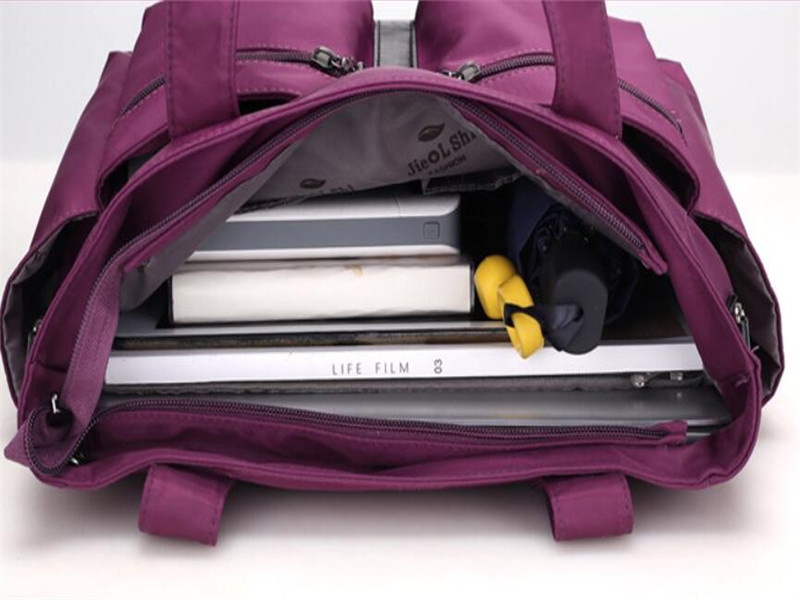 Simple ladies shoulder bag large capacity outdoor travel Messenger bag waterproof nylon cloth wild fashion handbag for women's