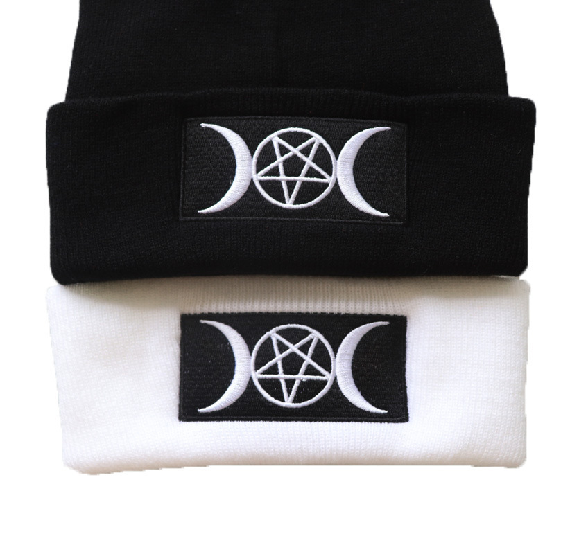 High quality design, men and women Celebrity trend embroidered knitted warm pullover hip-hop woolen hat