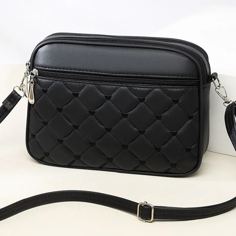 2024 Ladies with High-end and Exquisite Bags New Women's Summer Handbag Versatile Foreign Trade Crossbody Small Square Bags