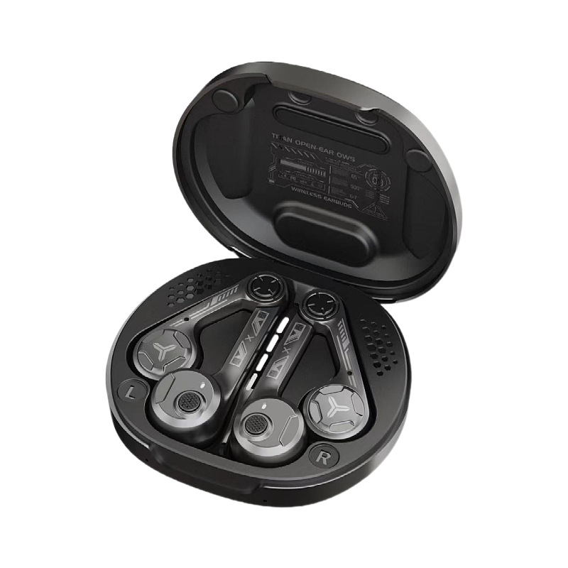 new private model Tws adjustable earhang ear clip earphones with Hall Cross-border true Bluetooth wireless headset support App