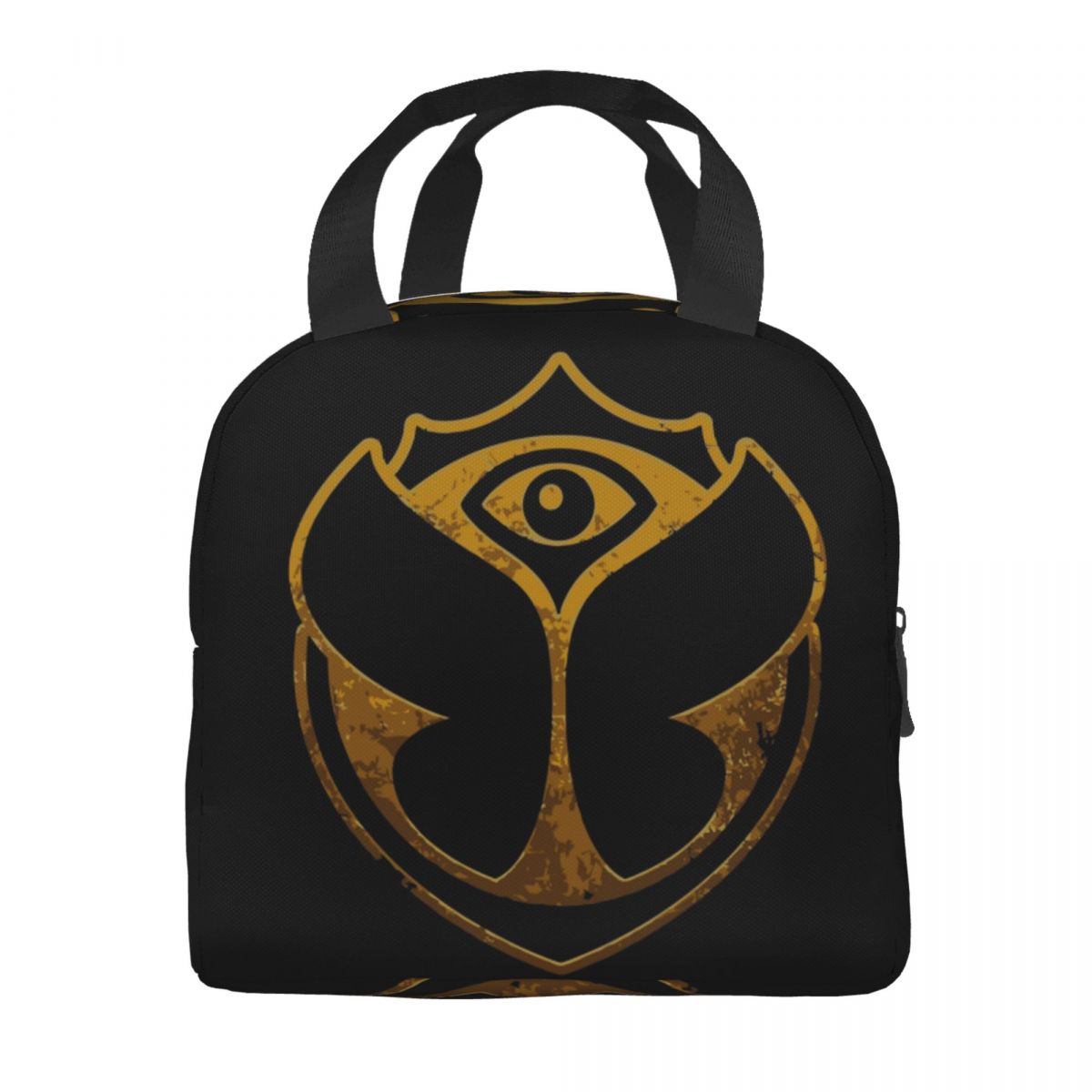 Tomorrowland Insulated Lunch Tote Bag for Women Electronic Dance Funny Print Resuable Cooler Thermal Food Lunch Box School