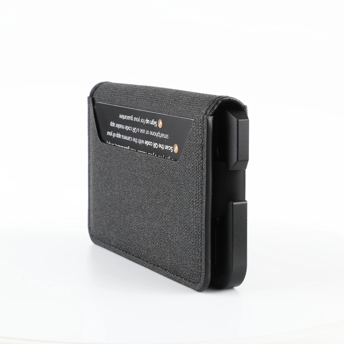 Men Smart Metal EDC Wallets with Genuine Leather and CNC Alum-RFID Blocking Extra Large Capacity Dapper Design Bifold Stylish