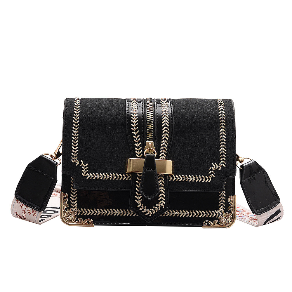Small Bag Foreign Style Women's Bag New 2021 Fashion Simple Single Shoulder Bag Mori Retro Broadband Messenger Bag