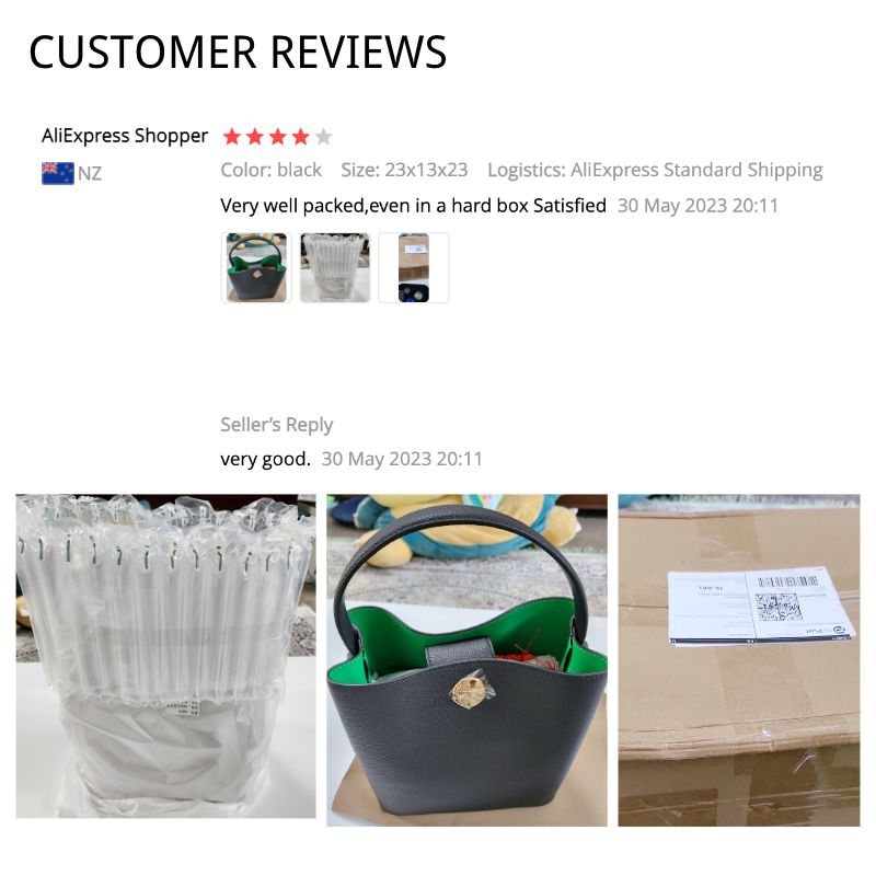 Women's Top Layer Cowhide Shoulder Bag Lady Leather Large Capacity Bucket Bag Female Luxury Crossbody Underarm Bag