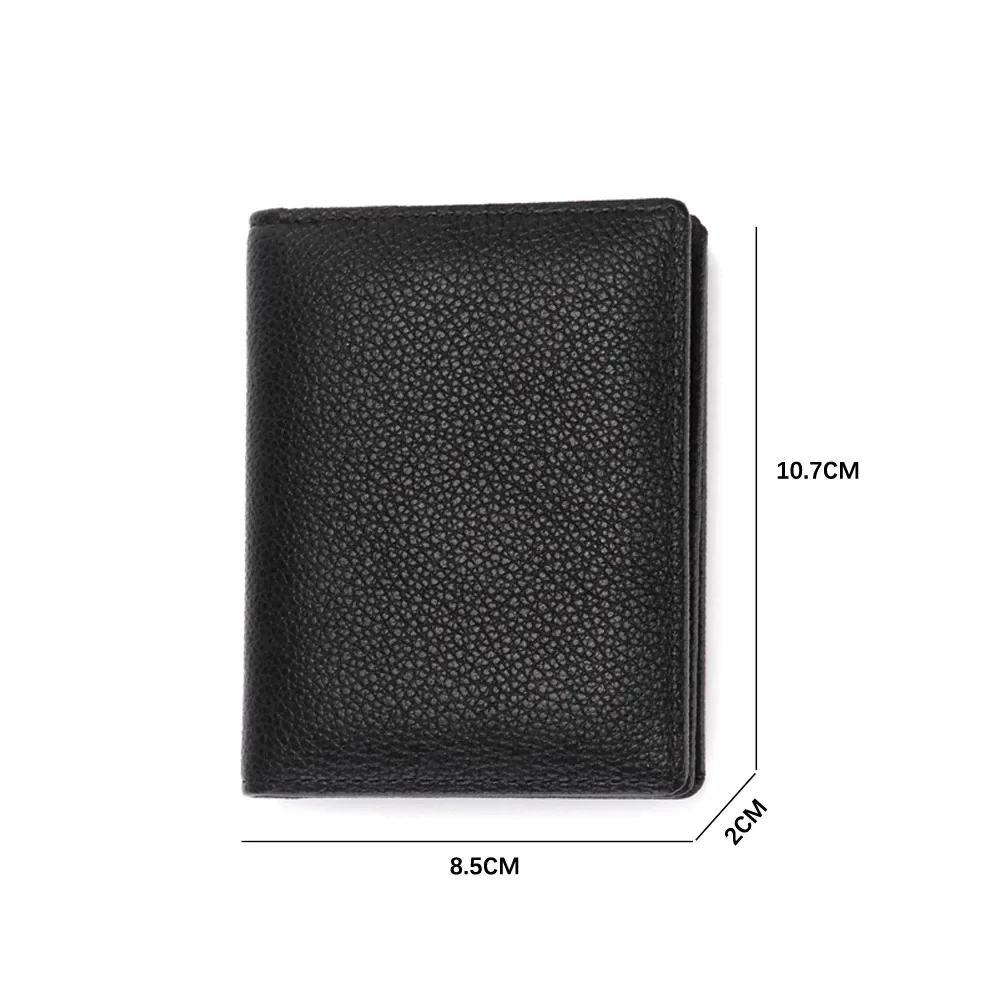 Men Credit Card Holders Purse Women Card ID Holder Organizer Business Bags New Black Brown Fashion Leather Card Wallets