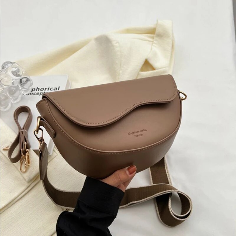 Fashionable and Luxurious PU Leather Shoulder Bag and Crossbody Bag Suitable for WOMEN'S TRAVEL