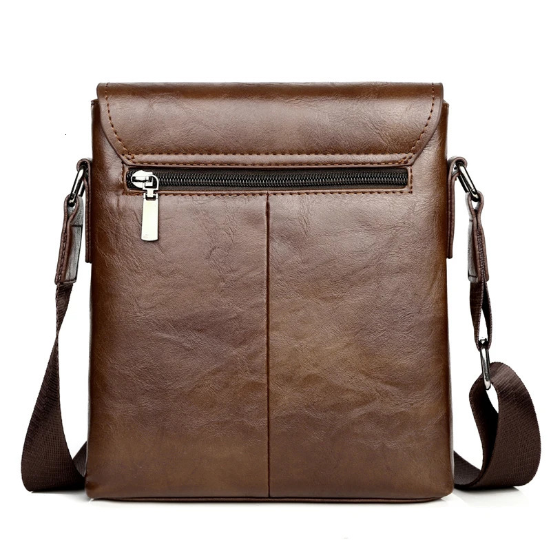 Kangaroo y Vintage Men Shoulder Bag Leather Messenger Waterproof Office Business Crossbody For Male Handbags 241106