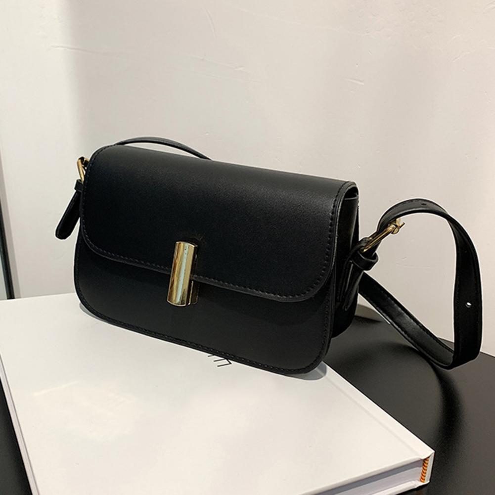 Women Shoulder Bag Stain-resistant Shoulder Bag Retro Faux Leather Shoulder Bag with Slim Straps Capacity for Women Stylish