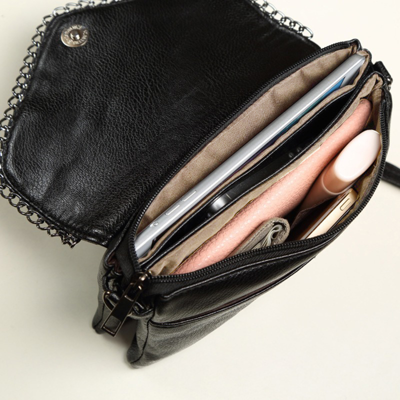 Women Shoulder Bags Small Satchel Simple Design Female Crossbody Bag Soft PU Leather Flap Bag Messenger Bags Sac Femme