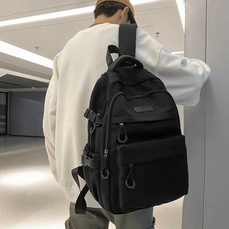 Schoolbag Male Junior High School Students Large Capacity College Middle Computer Boys 241107