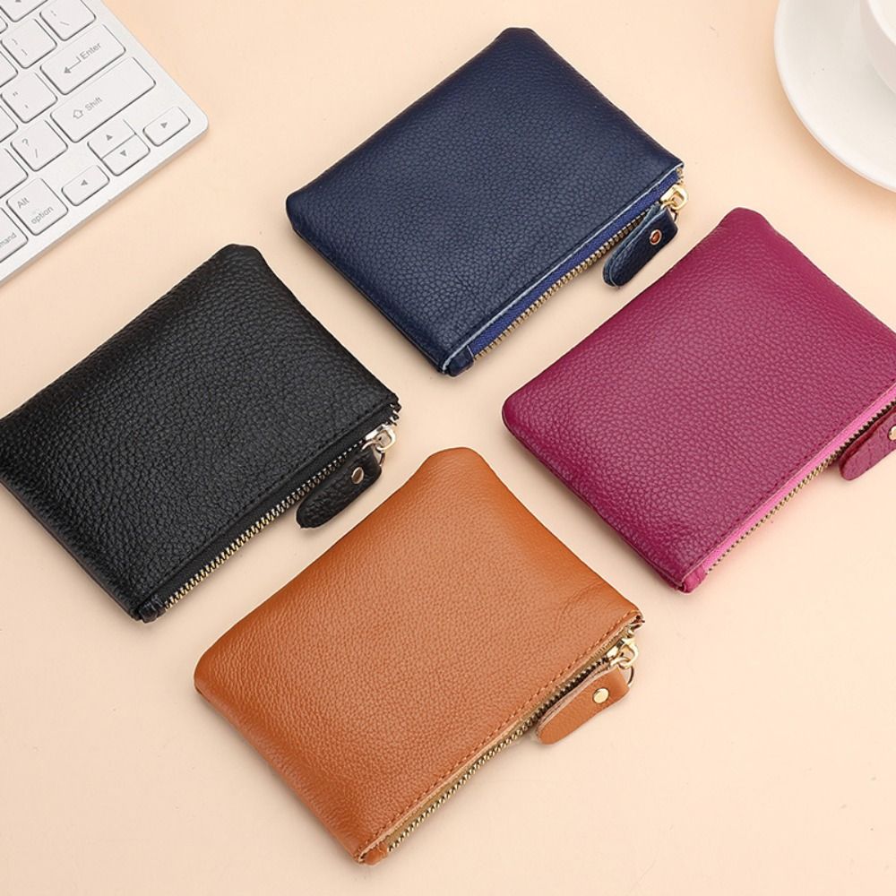 New Women Wallet Money Bag High Quality Fashion Soft Genuine PU Leather Card Holder Coin Pocket Purse Multi-card Wallets