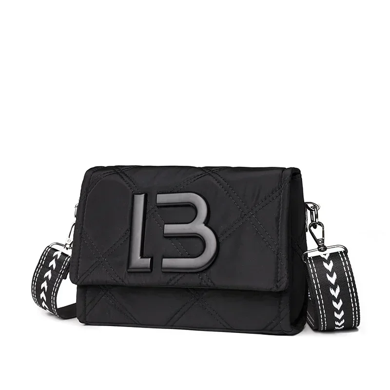 2024 Ladies' Casual Bag Retro Lapel Messenger Wallet Luxurious Designer Handbag Checkered Envelope Shoulder Bag.