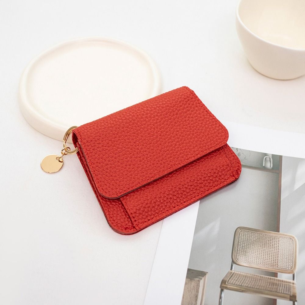 Fashion Sweet Women Card Holder Wallet Foldable Multifunctional Convenient Cash Wallet HandBags Card Bag