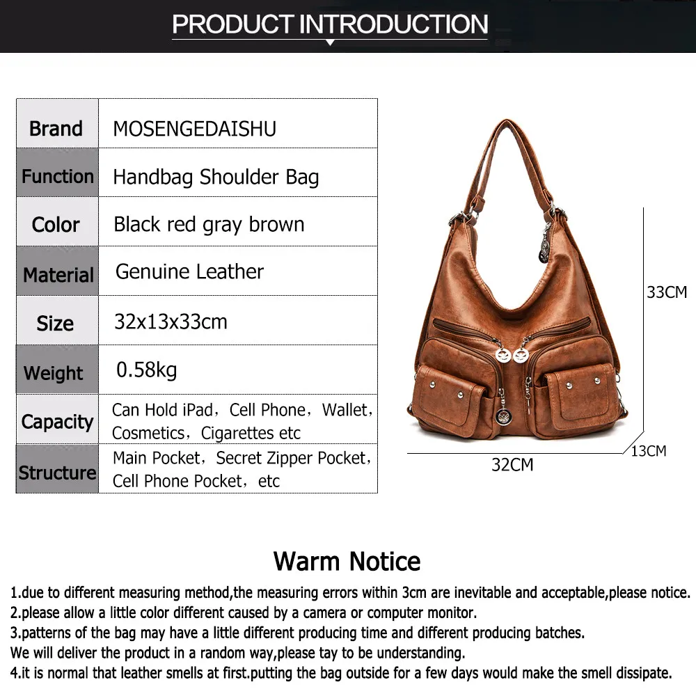 Fashion New Women Tote Bag Luxury Brand Designer Shoulder Bags for Women High Quality Soft Leather Handbag Large Casual Bag