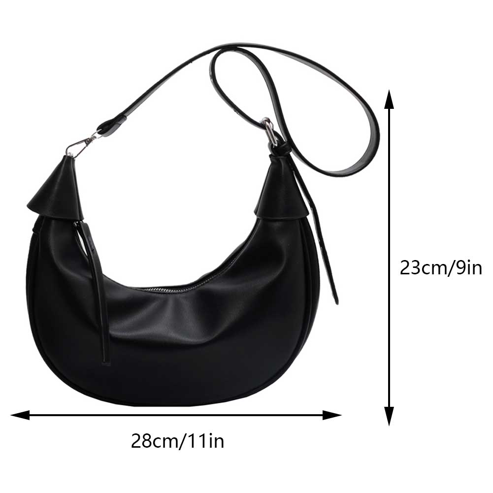Crossbody Bags for Women Large Capacity Luxury Handbag Solid Soft Shoulder Bags Female Casual Stylish Hobos Vintage dumpling Bag