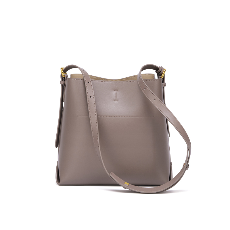 Cnoles Women Soft Bucket Bag Shoulder Bag Fashion Ladies Leather Female Luxury Crossbody Bags