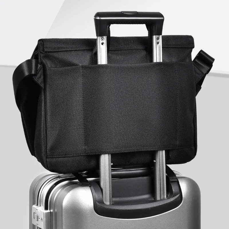 Crossbody Bag Mens Fashion Messenger Niche Multifunction Computer Charter Can Shoulder 241106