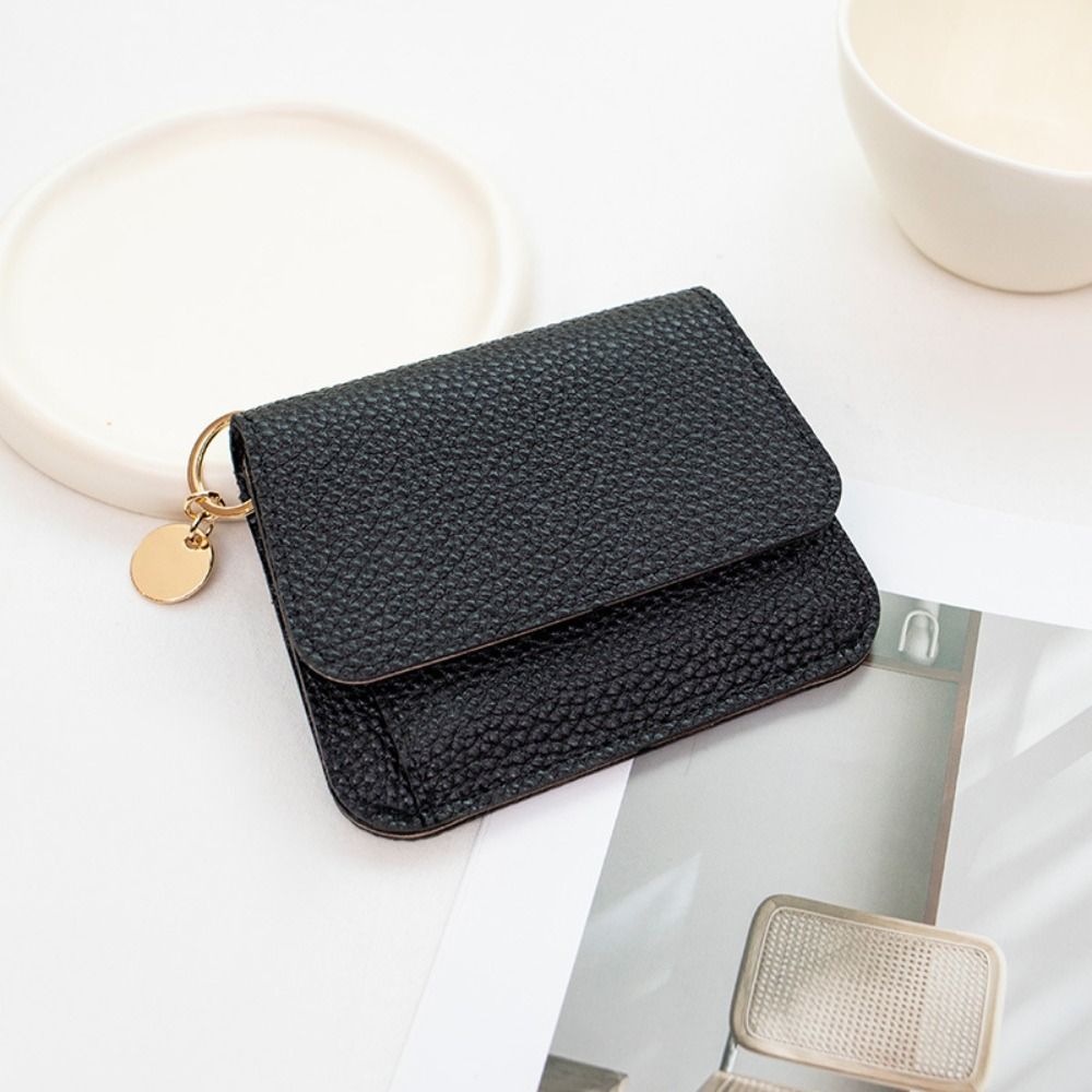 Fashion Sweet Women Card Holder Wallet Foldable Multifunctional Convenient Cash Wallet HandBags Card Bag