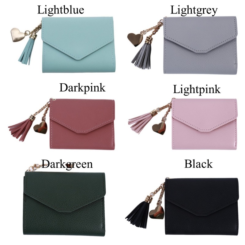 Women Small Wallet Purse Card Holder Zip Coin Handbag Wallets for