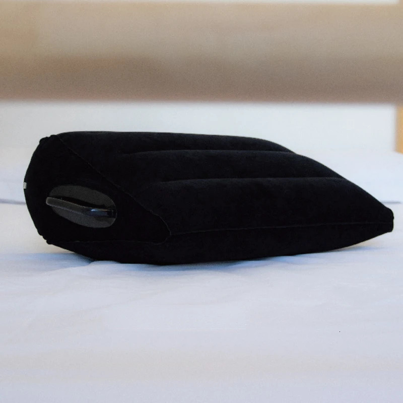 Folding fun love pillow cushion inflatable wedge position triangular furniture couple magic love game toy bed sofa 241107