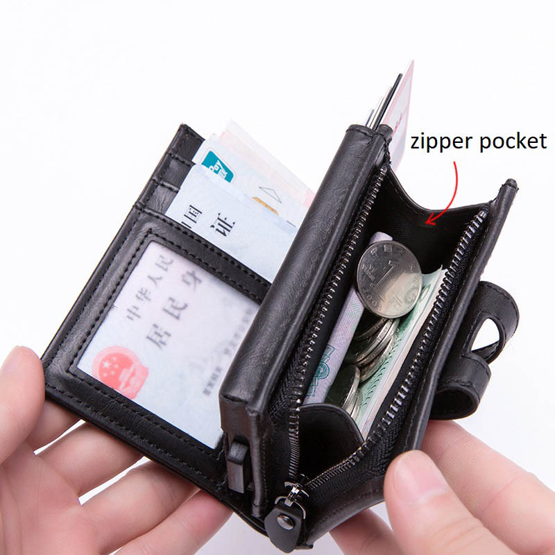 Weduoduo New Style Credit Card Holder Men And Women Anti RFID Card Holder Multi Function Card Wallet Large Capacity Card Cases