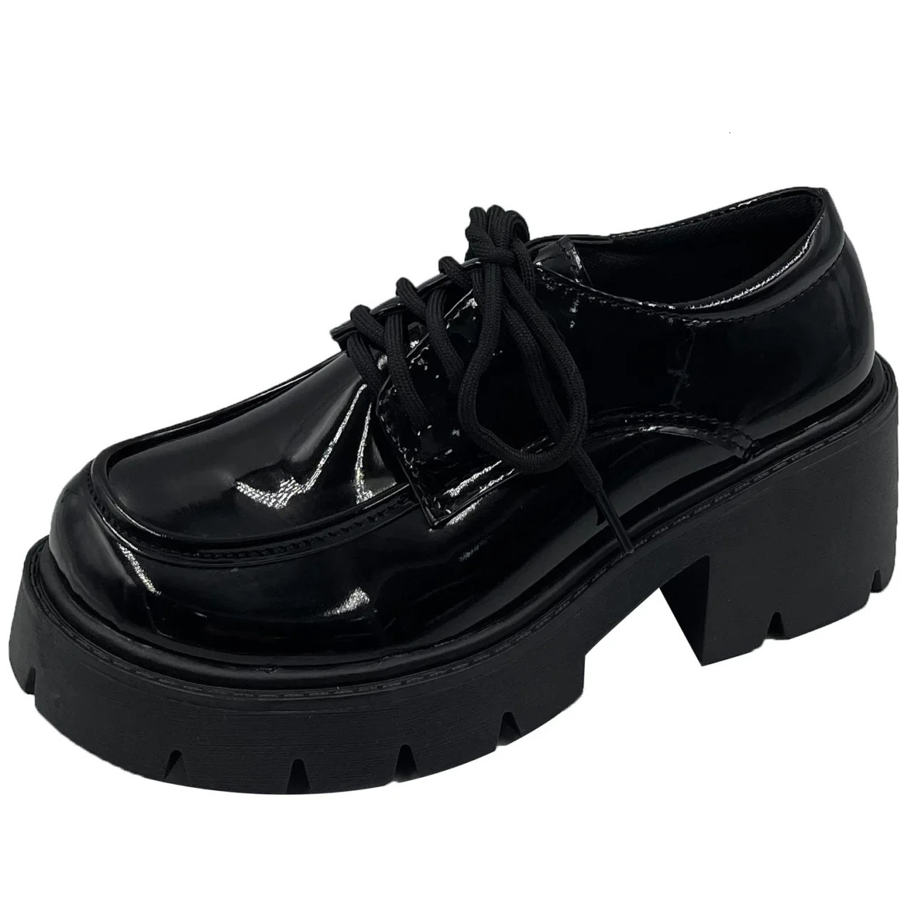 Japanese School Uniform Jk Student Shoes Girls Kawaii Lolita Soft Sister Round Toe Platform Low Heel Shoes Mary Jane Shoes 241106