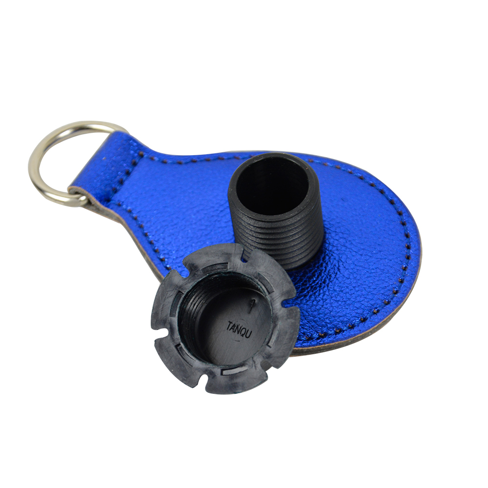 tanqu 1 Pair 2 PC Drop End for Obag Handle Strap PU Leather Shiny Drop Attachment for O bag Handbag Bucket Bag