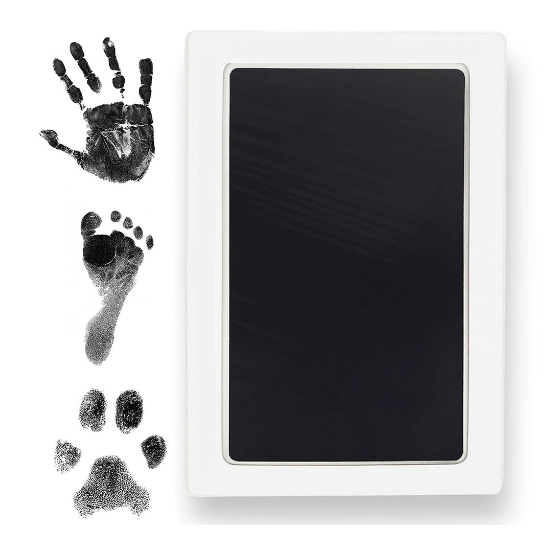 2 boxes Pet Paw Print Pad - Non-Toxic, Ink-Free, Safe, and Easy-to-Use Handprint and Footprint Kit for Creating Lasting Memories with Your Furry Frien