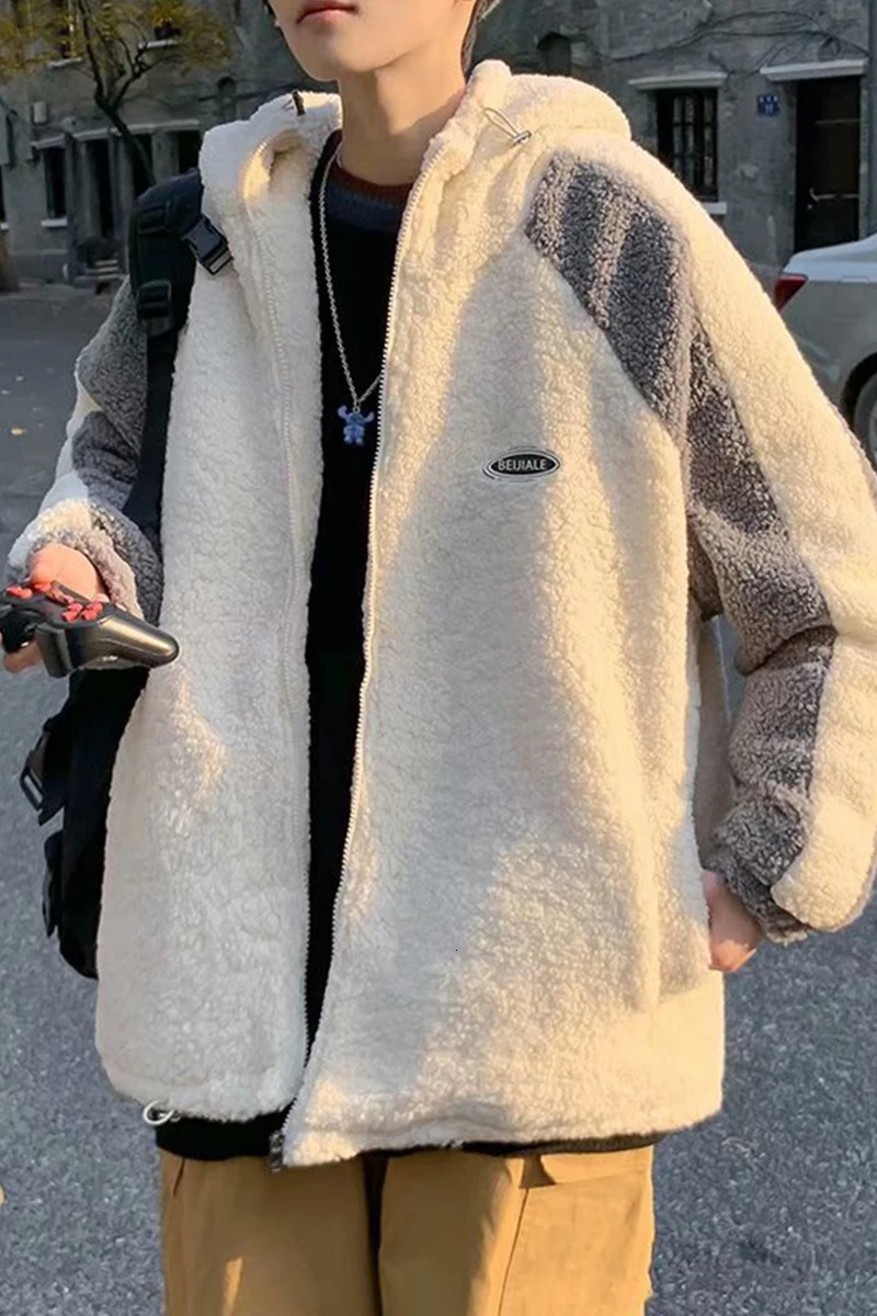 Mens winter and autumn warm jackets fashionable mens faux fur jackets high-end faux mink jackets with collars F53 jacket 241107