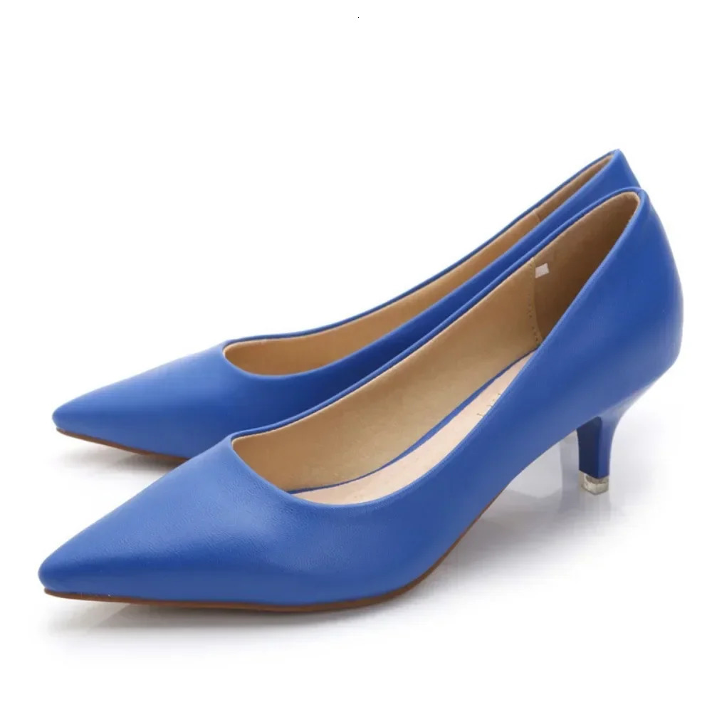 Professional High Heels Women Pointed Shallow Mouthed Single Shoes Black Slim Heeled Flight Attendant Formal Work Shoes Pumps 241106
