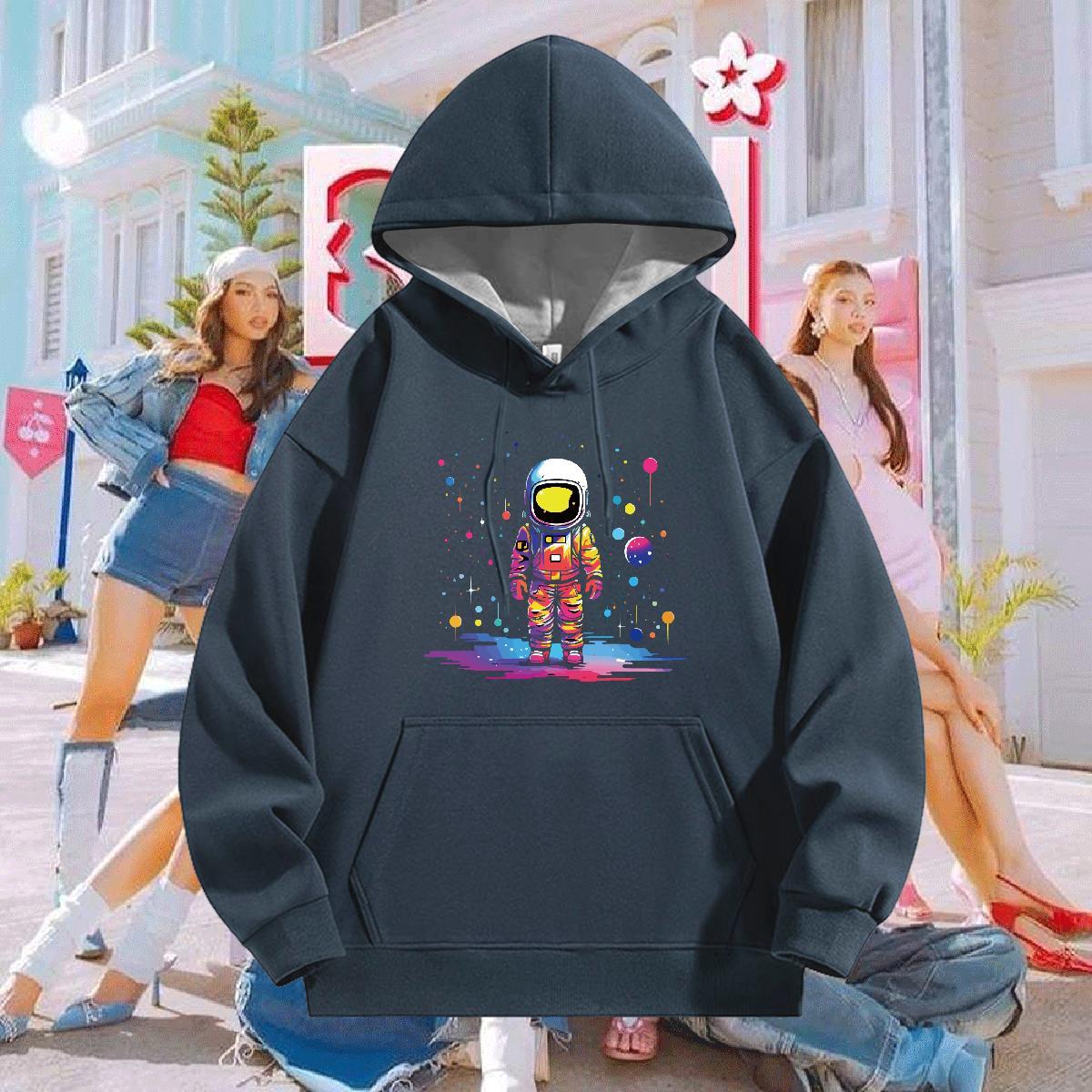 Fashion Casual Mens Hoodie Sweatshirt Breathable Long Sleeve Cool Design Men Clothes Hoodie Custom Print Oversized Hoody High Street Hip Hop Cotton 35