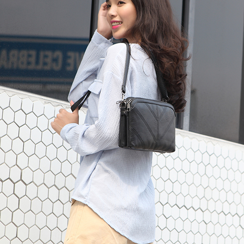 Summer Fashion Women Bag Leather Handbags PU Shoulder Bag Small Flap Crossbody Bags for Women Messenger Bags