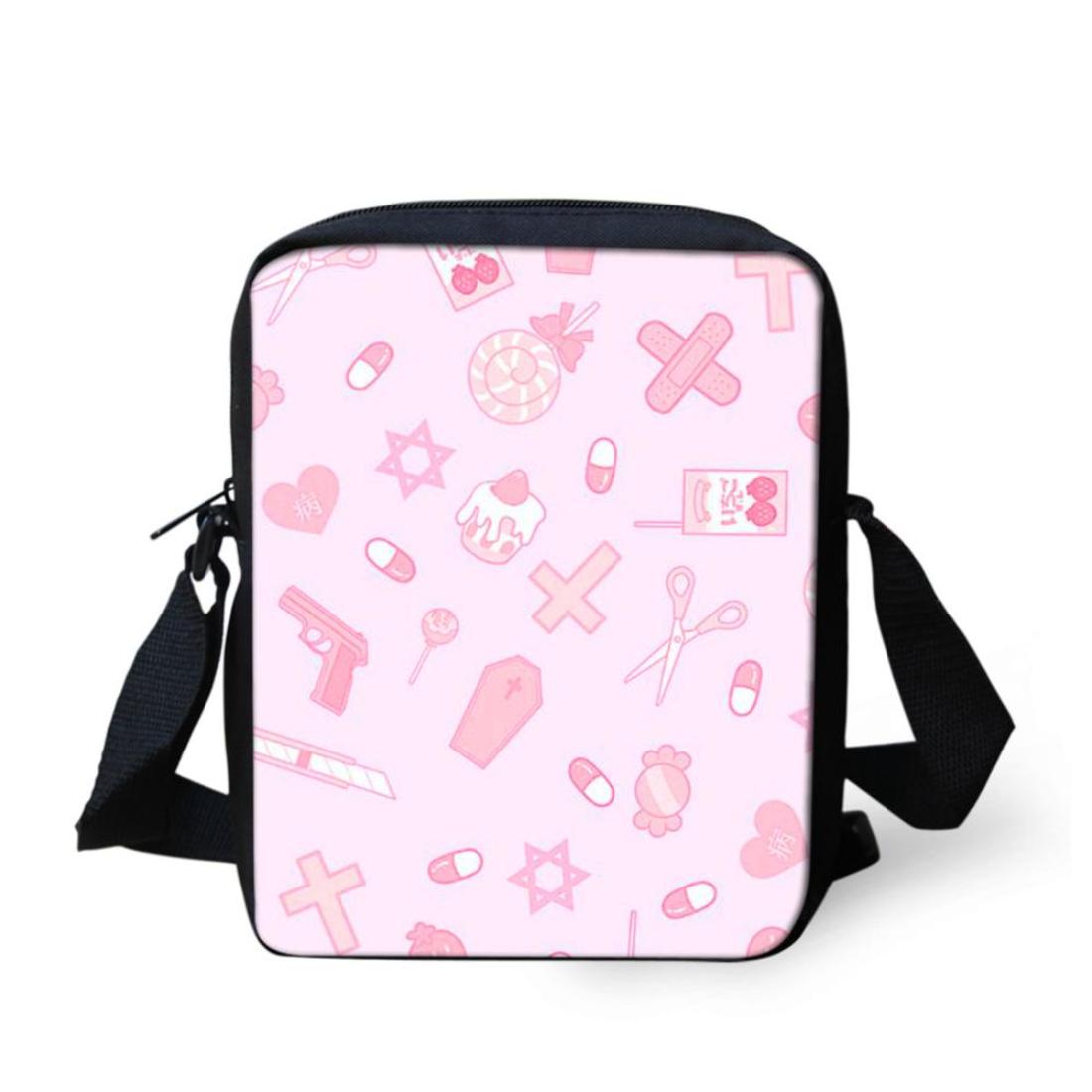 Nurse Child Shoulder School Square Messenger Bag Animal Kids Crossbody Schoolbag For Girls Book Bags Mochila Infantil