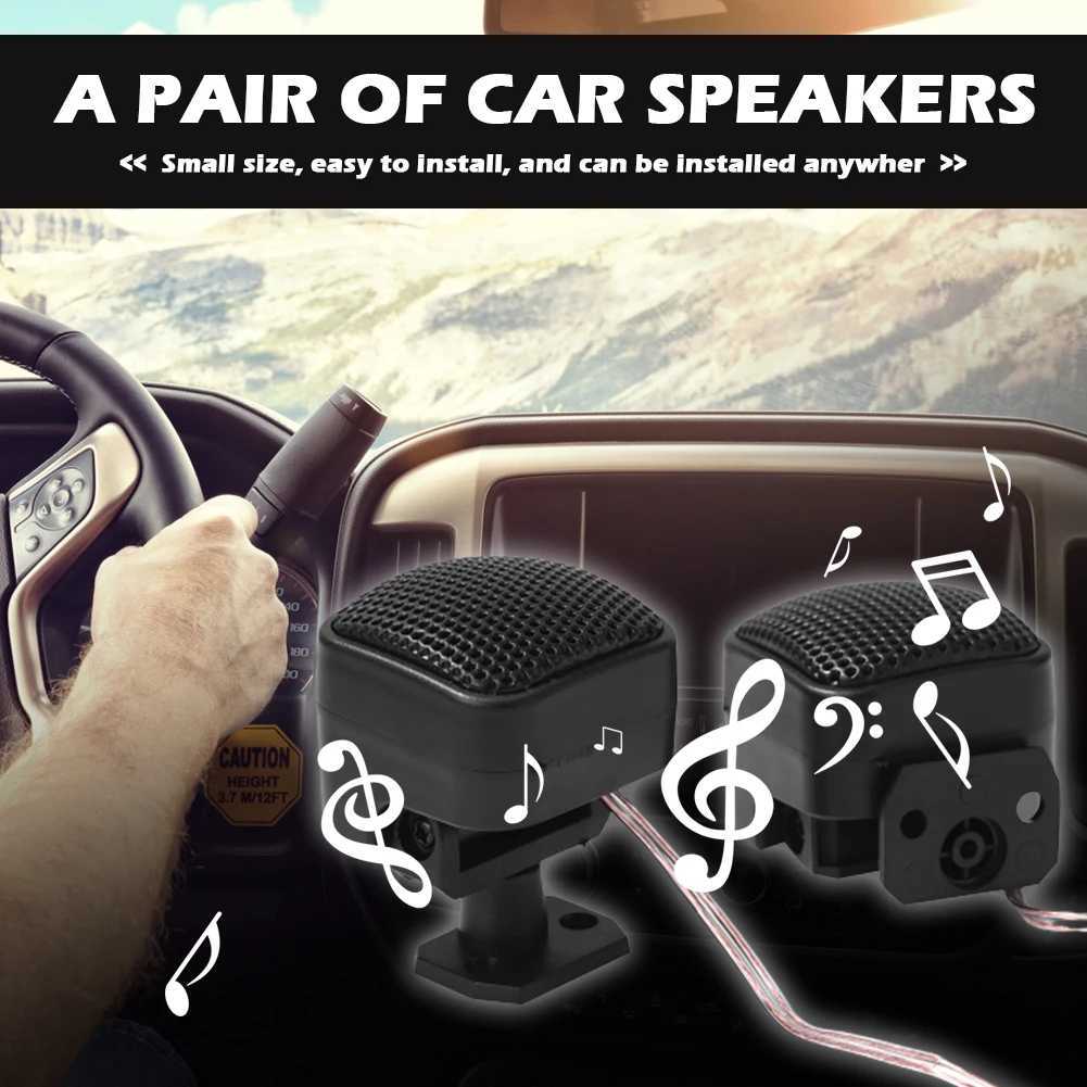 Car Audio 1-5Pairs 500W Universal Car Tweeters Speakers Mini Treble Loudspeaker Car Audio Speakers 12V DC Auto Horn for Car Audio System H250118