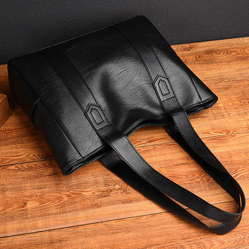 2023 Women Versatile Handbag Soft Offer PU Leather Bags Zipper Messenger Bag/ Splice Grafting Vintage Shoulder Crossbody Bags