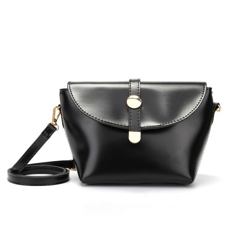 Vintage Small Women Shoulder Bag Chic PU Leather Mini Shell Crossbody Bag For Female Girls Teenagers