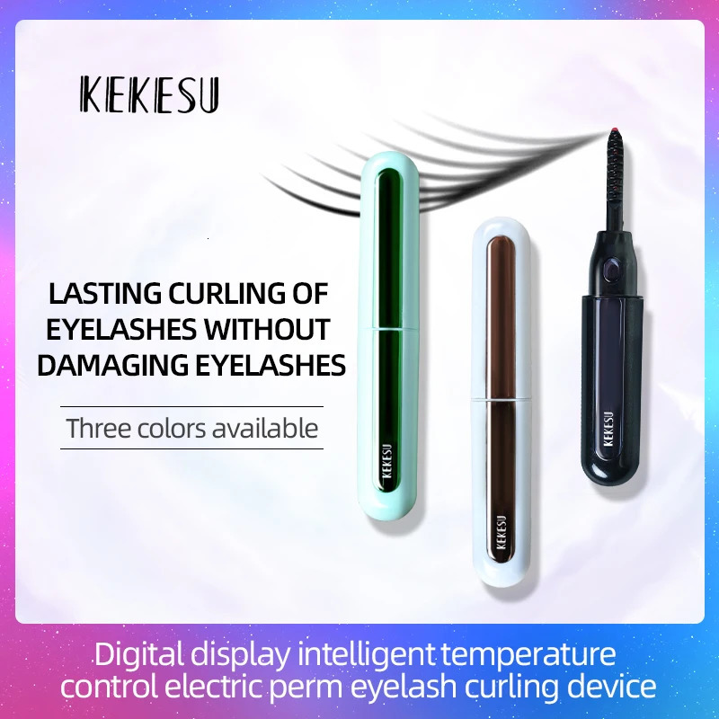 2-speed eyelash curler rechargeable electric eyelash curler with LCD display fashionable eyelash curler eye makeup tool 241107