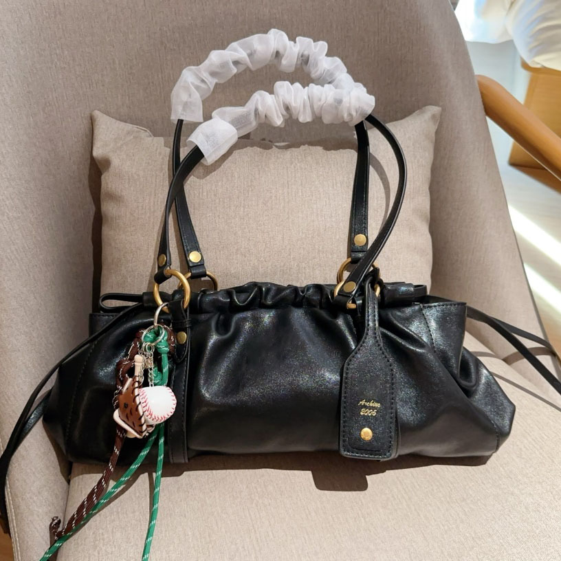 Tote bag Designer Bag Shoulder Bag Crossbody Ladies Luxury bag Handbag Large Capacity Real Leather Motorcycle Report strap travel Totes Long handled bag