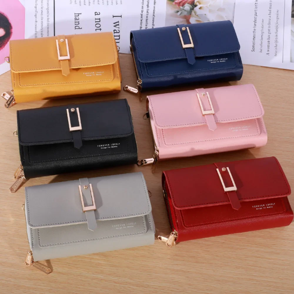 New Fashion Women's Shoulder Bag Multi Functional Oblique Straddle Phone Bag Minimalist Mini Versatile Wallets for Women 2023