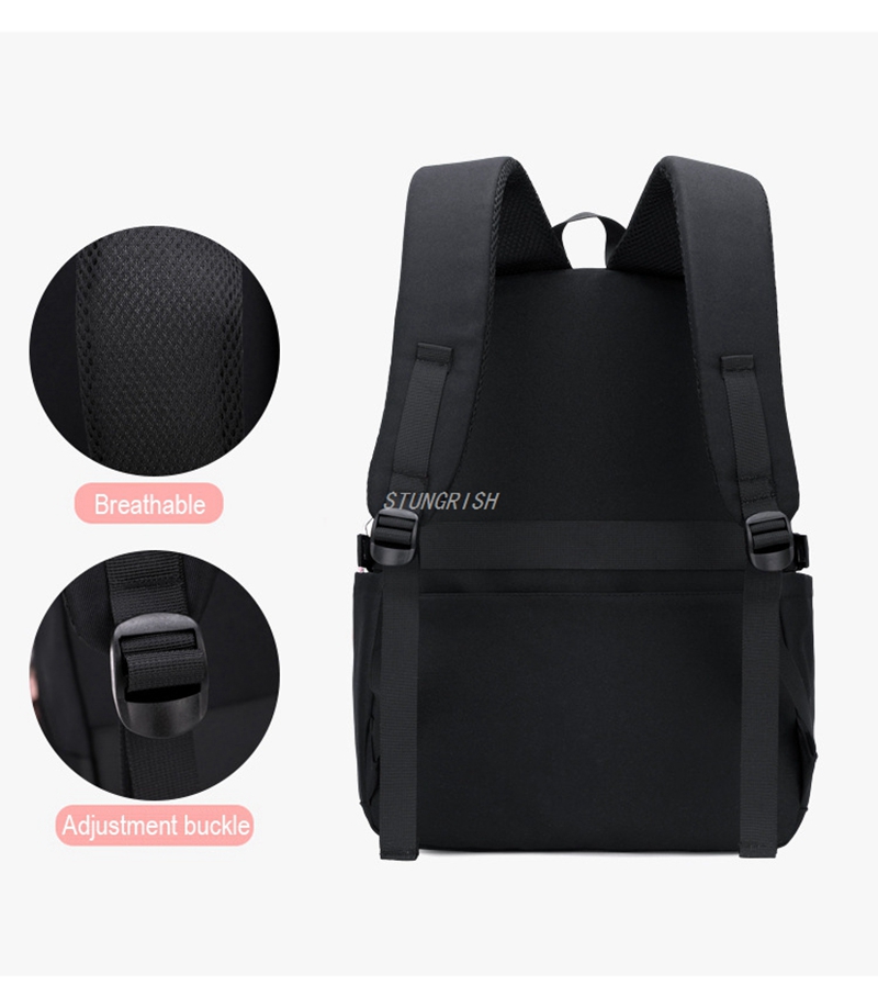 Large Capacity Elementary Students Children School Backpack Waterproof Nylon Girls Backpack Double Shoulder Bag Girl School Bag