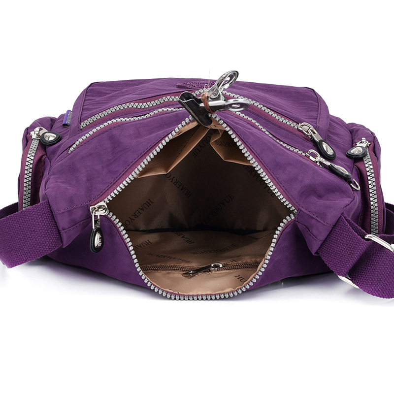 JINQIAOER new Waterproof series fashion nylon bags elegant single shoulder b a g slant bag leisure womens bag