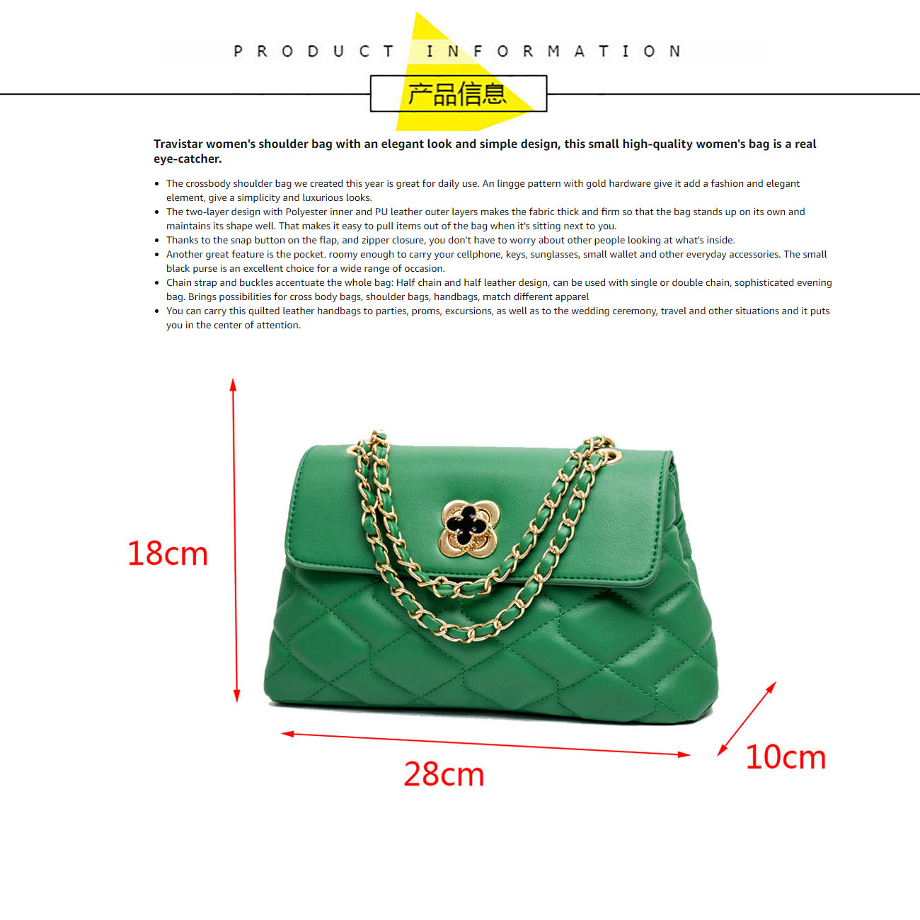 2023 new fashion mini purse and Tote Leather women's One shoulder Clutch chain women's purse