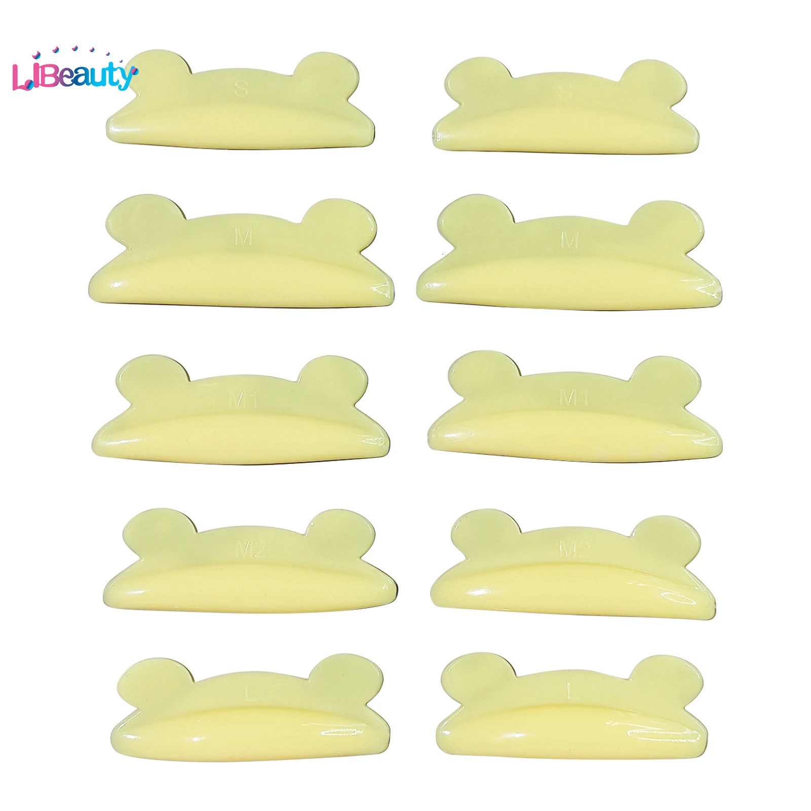 Libeauty 2 sets of eyelash pads adhesive eyelash curler covers eyelash extensions and curlers adhesive silicone makeup tools 241107