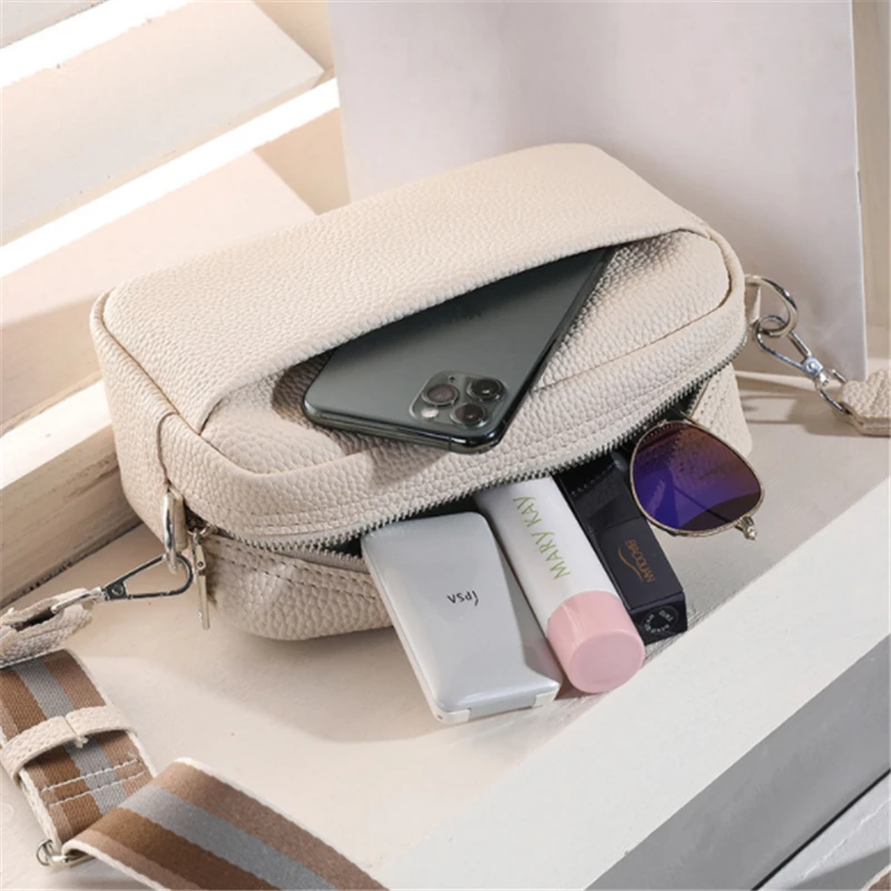 Women Crossbody Bags Solid Ladies Handbags Luxury Square Women Bags Shoulder Crossbody Sling Bags for Femele