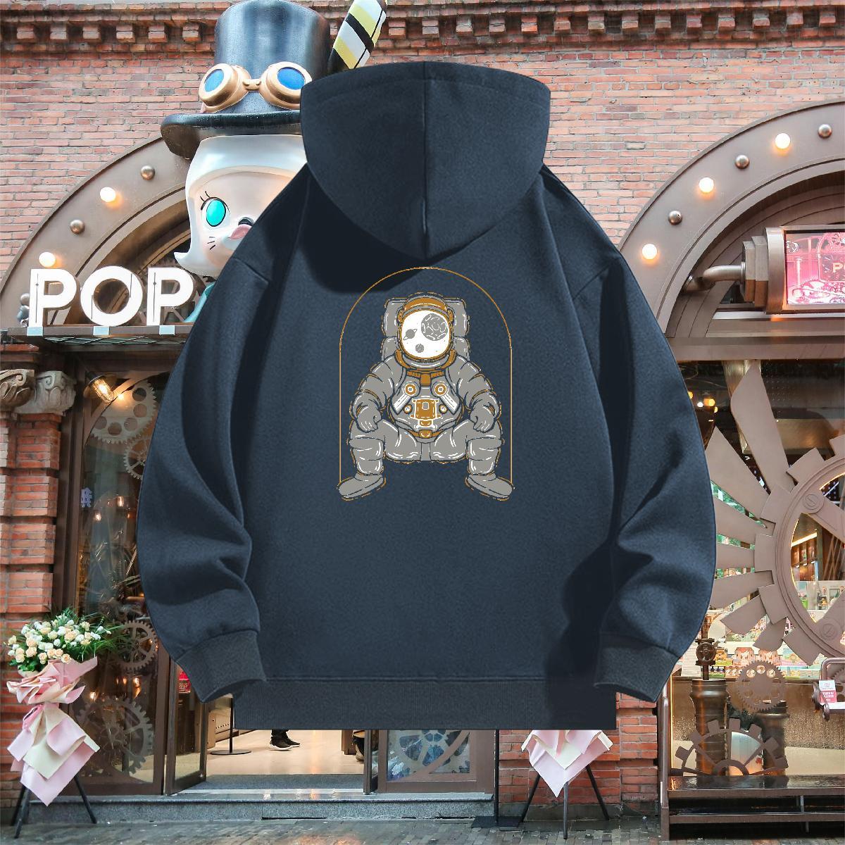 Fashion New Men Hoodie Hooded Collar Long Sleeves Cool Couples Hoodie US Plus Size Tops Hoodie Sport 350g Cotton