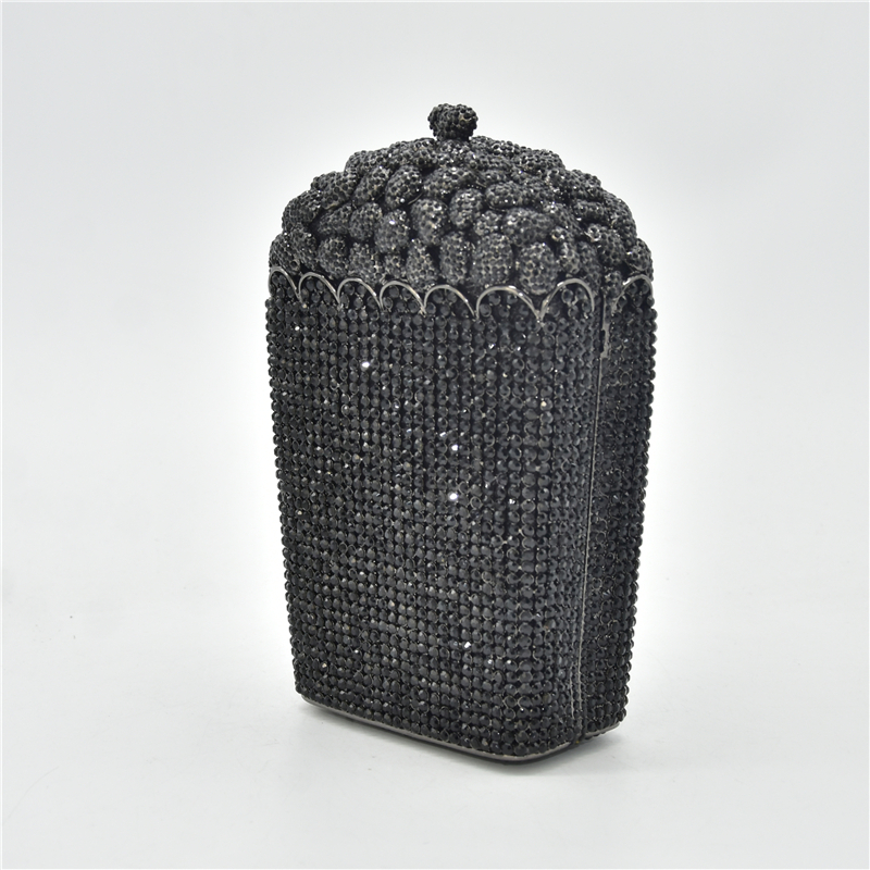 Clutch Party Purse Ladies Wedding Bridal Diamond Beading Handbag Ladies Casual Chain Crossbody Bag Shoulder Bags for Party