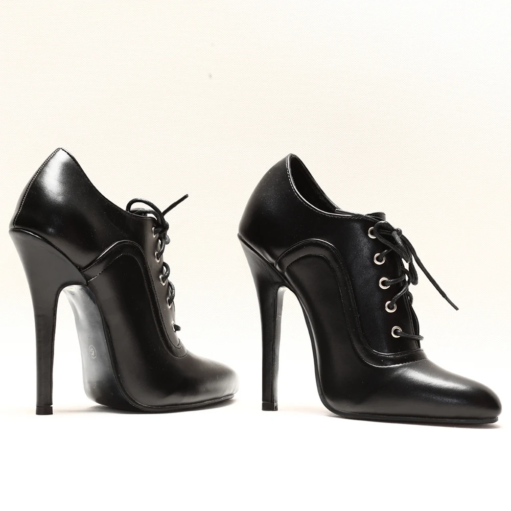 5.5-inch love pin ballet shoelace tie Mary Jane dress queen corner shoelace retro pump 241106