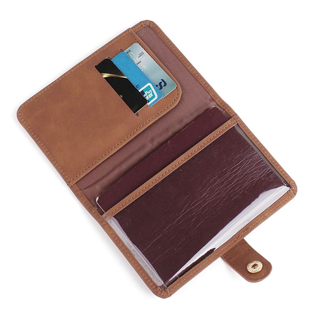 Fashion Passport Cover PU Passport Card & ID Holders Passport Package Multi-function Travel Documents Case