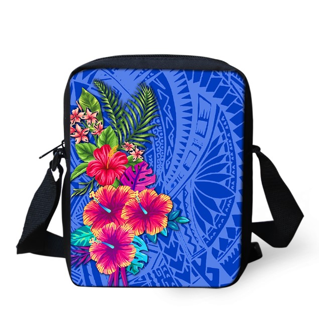 Red Northern Mariana Islands Shoulder School Square Messenger Book Bag Kids Crossbody Schoolbag Girls Book Bags Mochila Infantil