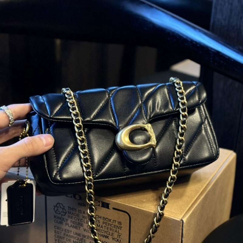 Leather Tote Bag: High Quality Designer Crossbody Satchel for Women Handbag Chain Shoulder Bag